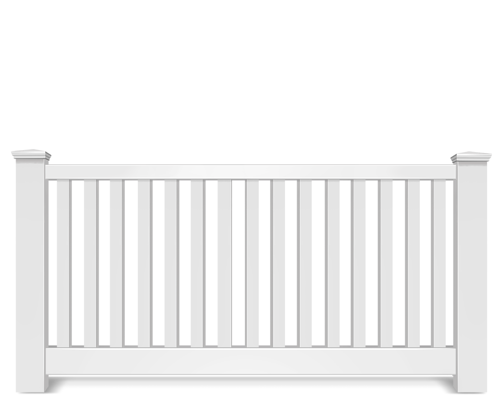 Vinyl picket fence contractor in Bellingham Washington