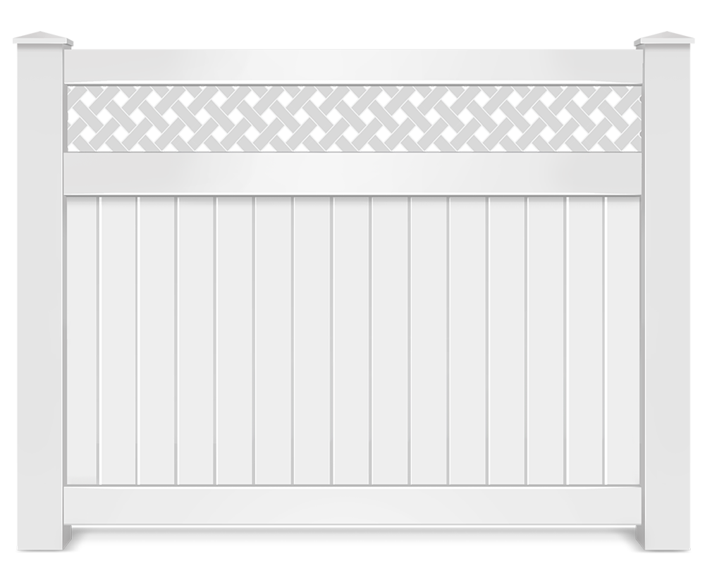 Vinyl decorative fence contractor in Bellingham Washington