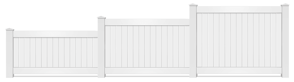 Residential Vinyl fence height options Bellingham Washington