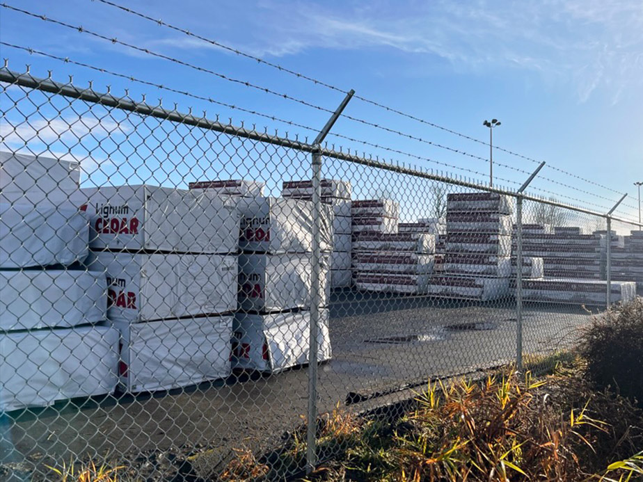 Chain link fence contractor in Bellingham Washington