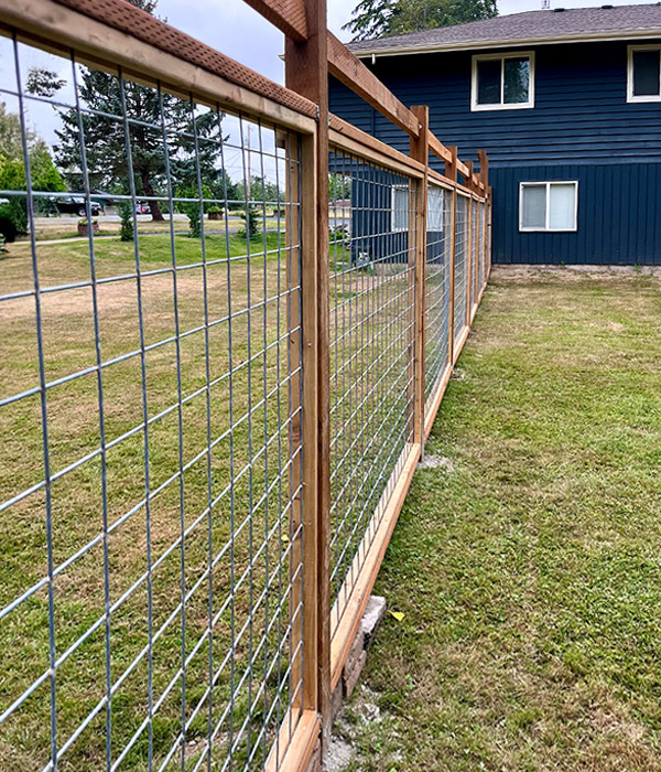Bellingham Washington Decorative Hog Wire Fence company