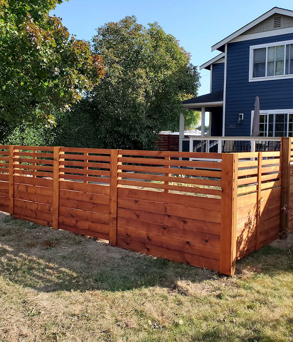Bellingham Washington Decorative Wood Fence company