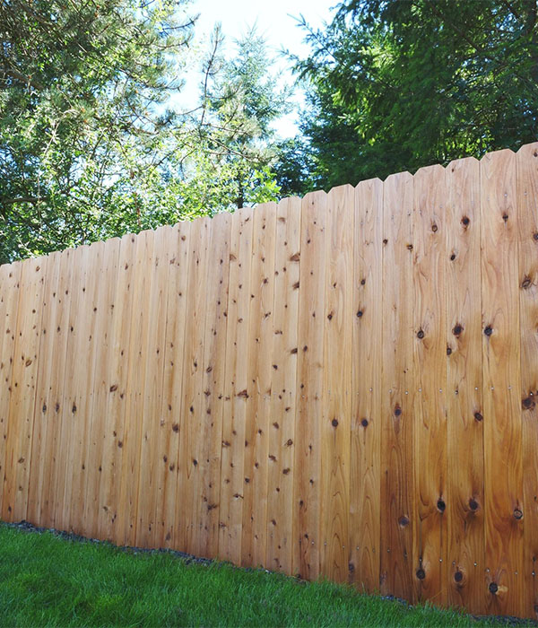 Bellingham Washington Cedar Privacy Fence company
